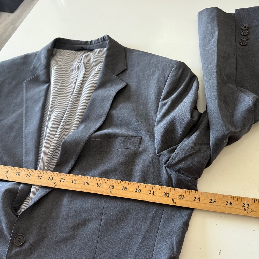 Brooks Brothers Explorer Solid Dark Gray Blazer S… - image 8